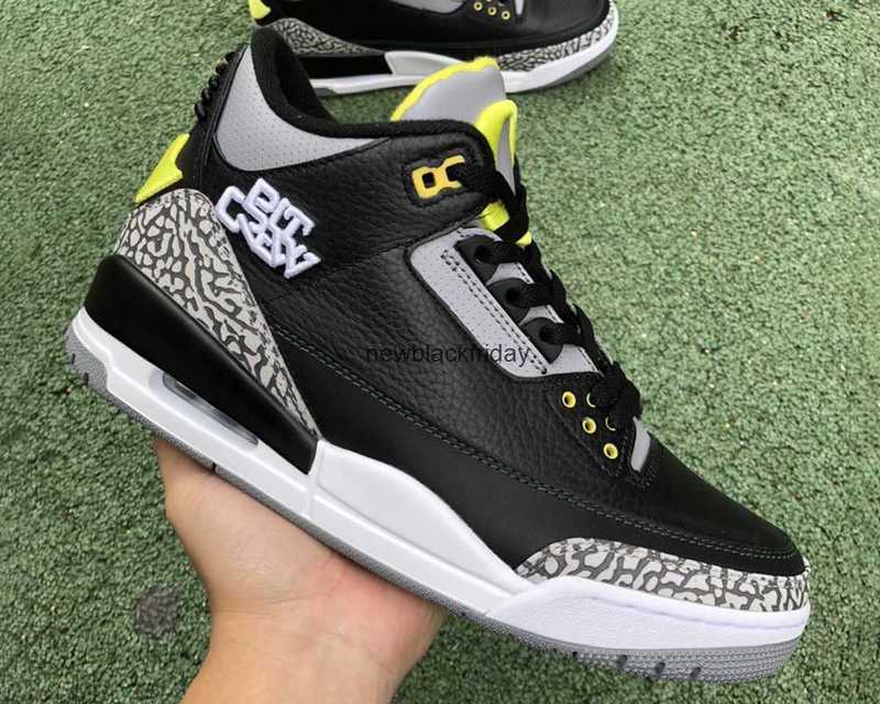 Jumpman 3 OG Oregon Pit Crew Basketball Shoes 3s Black Cement outdoor running trainers sports Sneakers Ship With, #1
Jumpman 3 OG Oregon Pit Crew Basketball Shoes 3s Black Cement outdoor running trainers sports Sneakers Ship With, #1