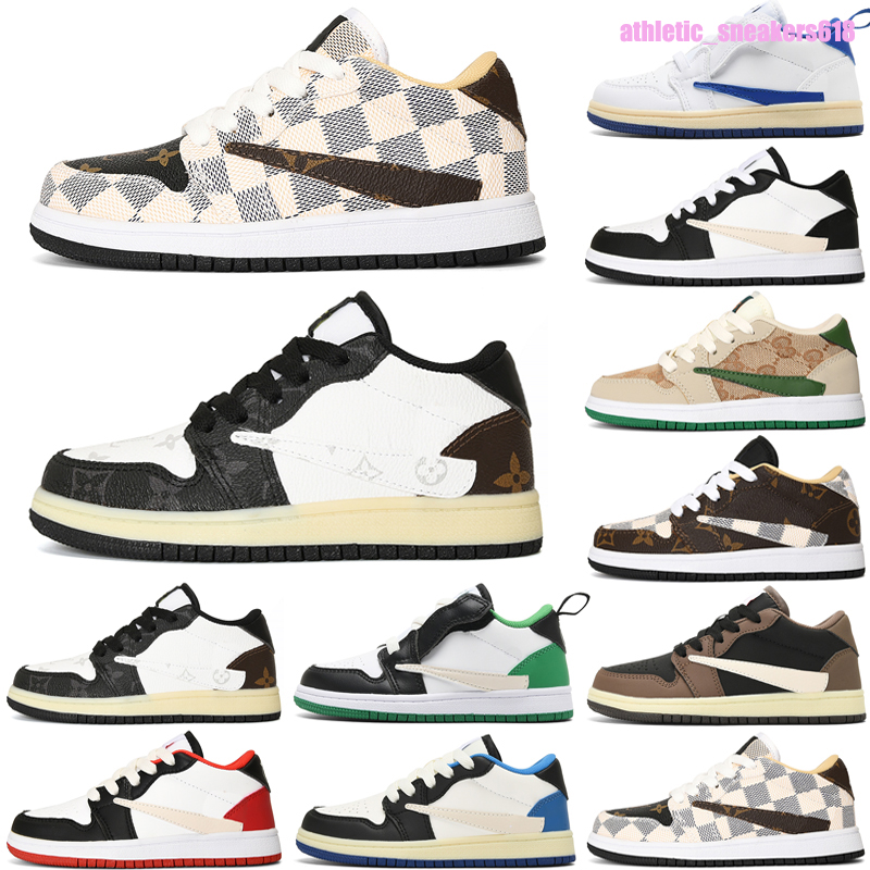 Jumpman 1s basketball shoes Boots for Kids womens travis scotts 1 lows Patent Bred highs Hyper University Blue Taxi Dark Mocha trainers sports sneakers runners, Color 1
Jumpman 1s basketball shoes Boots for Kids womens travis scotts 1 lows Patent Bred highs Hyper University Blue Taxi Dark Mocha trainers sports sneakers runners, Color 1