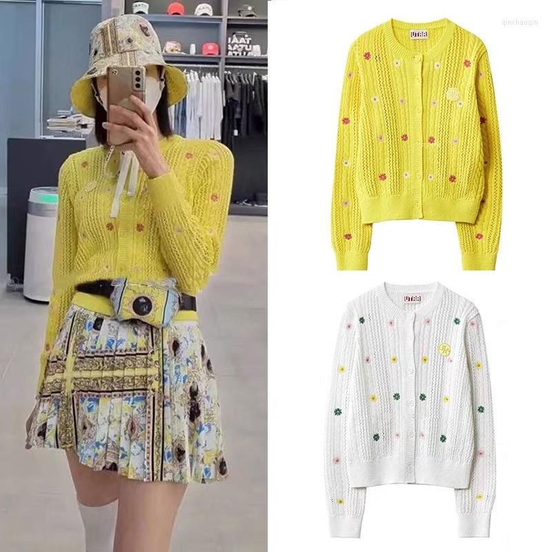 Gym Clothing 2022 Spring And Autumn Golf Lady Long Sleeve Knit Coat Round Neck Printed Embroidery Lazy Sweater Outdoor Ladies Outfit, White
Gym Clothing 2022 Spring And Autumn Golf Lady Long Sleeve Knit Coat Round Neck Printed Embroidery Lazy Sweater Outdoor Ladies Outfit, White
