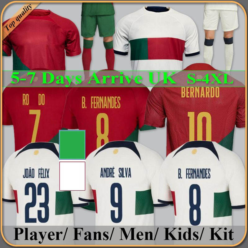 22 Portuguesess Soccer Jerseys Bruno FERNANDES DIOGO J. DANILO Portuguesa J. OTAVIO RONALDO Joao Felix Football shirt BERNARDO Portugieser Men Kids Kit uniform sets, Fans
22 Portuguesess Soccer Jerseys Bruno FERNANDES DIOGO J. DANILO Portuguesa J. OTAVIO RONALDO Joao Felix Football shirt BERNARDO Portugieser Men Kids Kit uniform sets, Fans