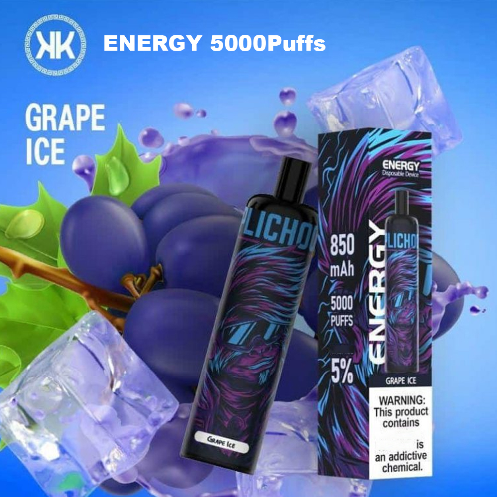 new original disposable vape KK energy 5000 puffs 12 flavors e cigarette kit 1.2 ohm mesh coil prefilled 12ml 5% pod 12 colors rechargeable vapor pen vs randm tornado 7000
new original disposable vape KK energy 5000 puffs 12 flavors e cigarette kit 1.2 ohm mesh coil prefilled 12ml 5% pod 12 colors rechargeable vapor pen vs randm tornado 7000