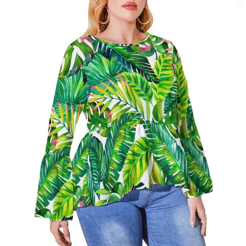 Shirt Palm Leaves T Plus Size Tropical Plants Print Vintage Long-Sleeve S Streetwear Oversize Tee Women Tops, Style-12
Shirt Palm Leaves T Plus Size Tropical Plants Print Vintage Long-Sleeve S Streetwear Oversize Tee Women Tops, Style-12