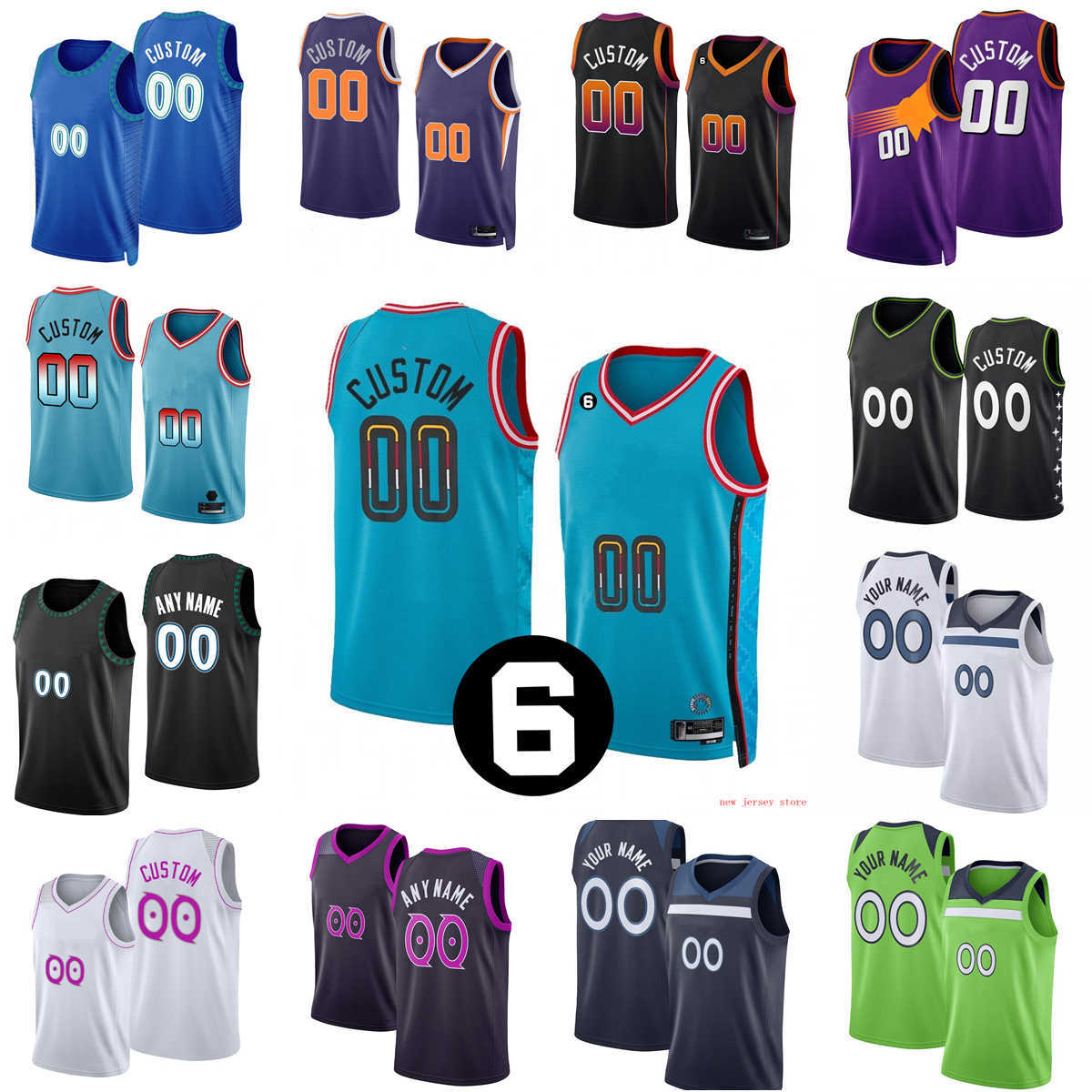 6 Patch Custom Printed 2022-23 New Basketball Jerseys Paul Booker Ayton Crowder Saric Payne Craig Bridges Johnson Okogie Shamet Landale Wainright Lee
6 Patch Custom Printed 2022-23 New Basketball Jerseys Paul Booker Ayton Crowder Saric Payne Craig Bridges Johnson Okogie Shamet Landale Wainright Lee