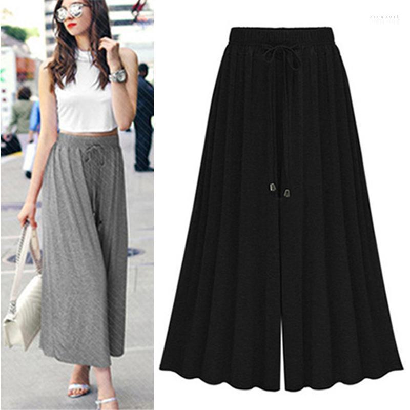 Women's Pants Women's & Capris Summer 2022 Korean Pleated Chiffon Wide Leg Female Nine High Waist Loose Ankle-Length Edge Wave, 02
Women's Pants Women's & Capris Summer 2022 Korean Pleated Chiffon Wide Leg Female Nine High Waist Loose Ankle-Length Edge Wave, 02