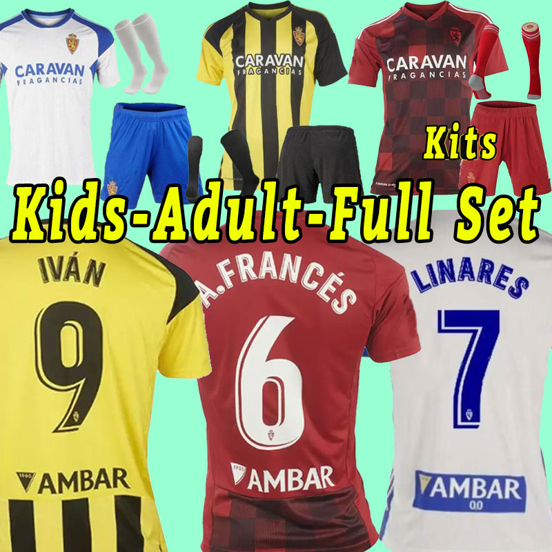 22 23 Real Zaragoza FRAN GAMEZ Soccer jerseys ZAPATER 2022 2023 JERSEY POMBO SHINJI KAGAWA Football shirts GUTI JAVI ROS KIDS L. SUAREZ camiseta de futbol home away
22 23 Real Zaragoza FRAN GAMEZ Soccer jerseys ZAPATER 2022 2023 JERSEY POMBO SHINJI KAGAWA Football shirts GUTI JAVI ROS KIDS L. SUAREZ camiseta de futbol home away