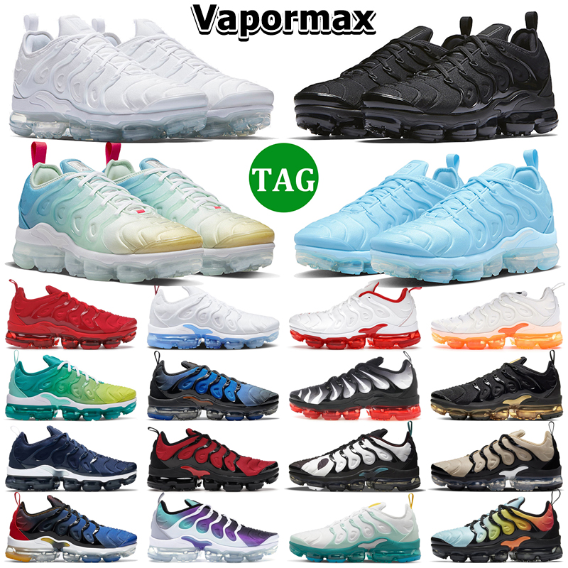 TN Vapor Max Plus Running Shoes Men Women Triple Black White University Red Blue Metallic Gold Cool Grey Beige USA Since 1972 Mens Trainers Sports Sneakers, 12
TN Vapor Max Plus Running Shoes Men Women Triple Black White University Red Blue Metallic Gold Cool Grey Beige USA Since 1972 Mens Trainers Sports Sneakers, 12