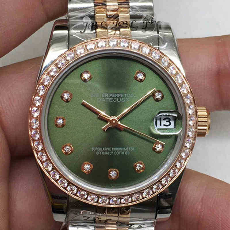 Luxury Mens Mechanical Watch Automatic Log of Family Rosalite Between Beads Swiss Brand Wristwatch R olexs Watches, The surface diameter is 31mm;as shown
Luxury Mens Mechanical Watch Automatic Log of Family Rosalite Between Beads Swiss Brand Wristwatch R olexs Watches, The surface diameter is 31mm;as shown