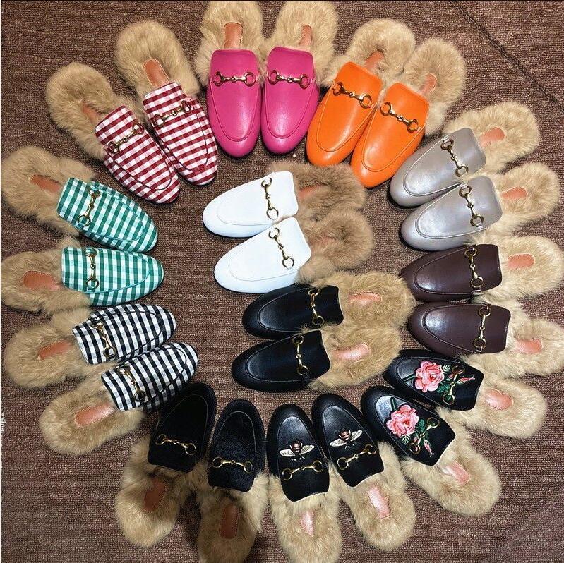Fashion Designer Women Fur Slippers Loafers Genuine Leather Mules Princetown Female White Black Velvet Casual Flat Shoes Classics Slipper 35-43, 24
Fashion Designer Women Fur Slippers Loafers Genuine Leather Mules Princetown Female White Black Velvet Casual Flat Shoes Classics Slipper 35-43, 24