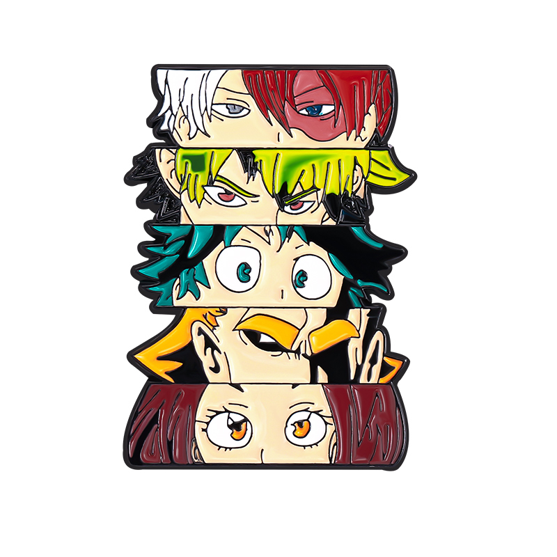 My Hero Academia Midoriya Izuku Enamel Pin Anime Cartoon Icon Character Lapel Decorative Metal Badge Brooch Jewelry For Friend, As picture
My Hero Academia Midoriya Izuku Enamel Pin Anime Cartoon Icon Character Lapel Decorative Metal Badge Brooch Jewelry For Friend, As picture