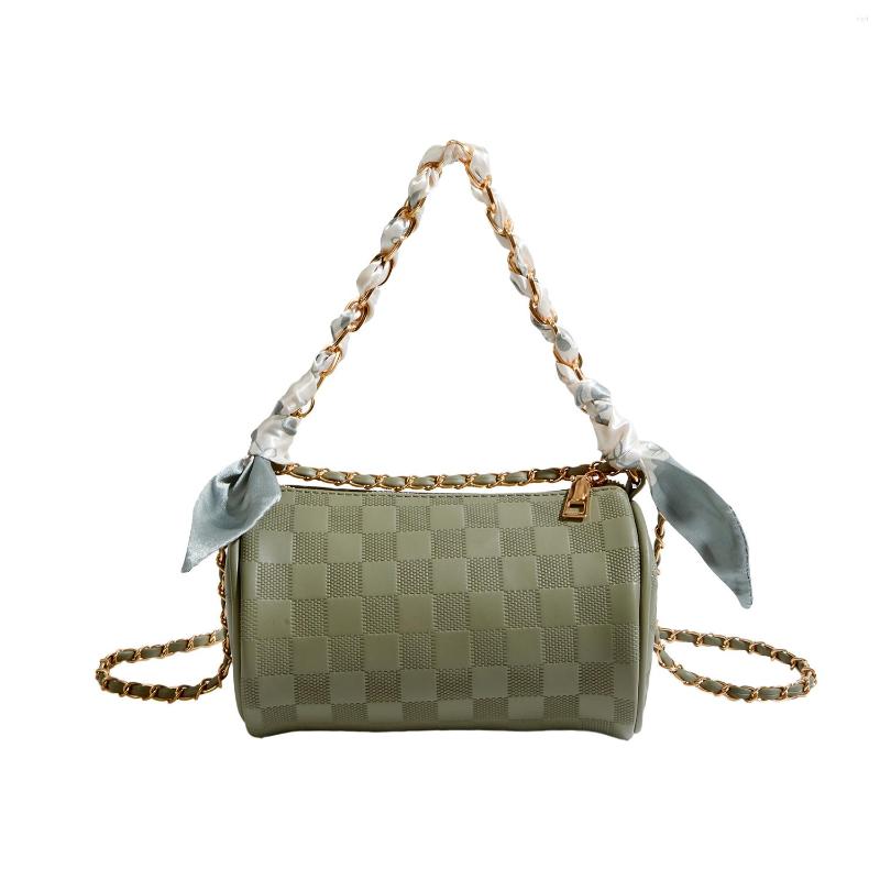 Duffel Bags Maxdutti Ins Blogger French Fashion Silk Plaid Texture Retro Handbag Casual Messenger Bag Women Chain, Black
Duffel Bags Maxdutti Ins Blogger French Fashion Silk Plaid Texture Retro Handbag Casual Messenger Bag Women Chain, Black