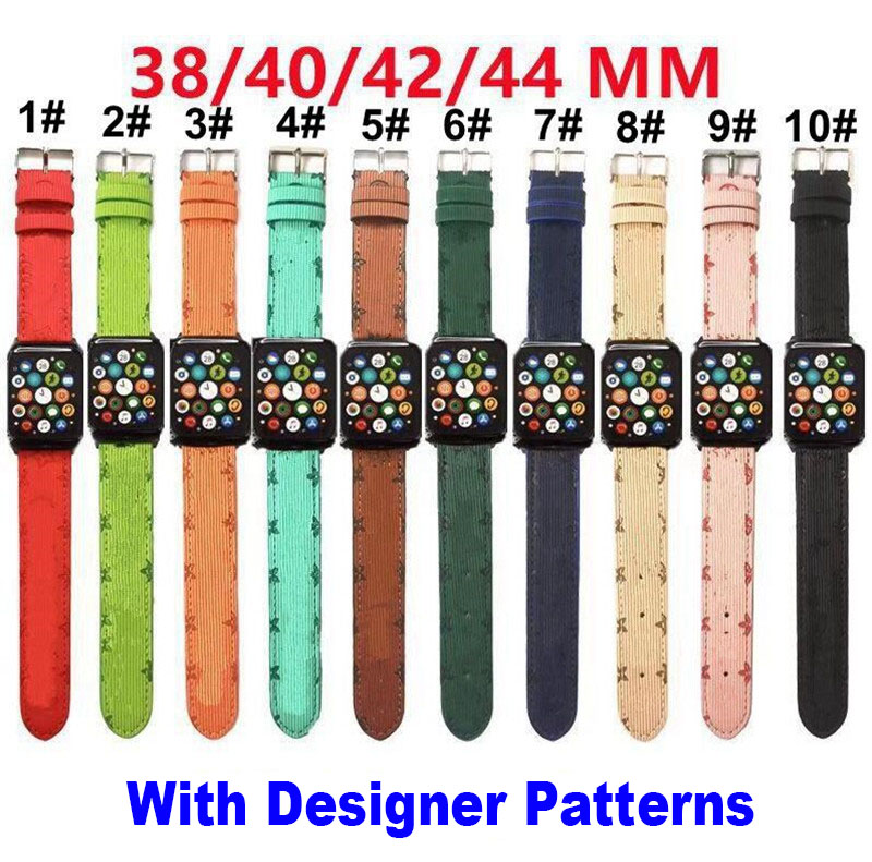 Luxury L Flower Designer Colorful Leather Watchband Straps For Apple Watch 7 6 5 4 3 2 1 Band Sport Leather Bracelet 44mm 42mm 40mm 38mm 45mm 41mm Iwatch Series 8 SE 7 Strap
Luxury L Flower Designer Colorful Leather Watchband Straps For Apple Watch 7 6 5 4 3 2 1 Band Sport Leather Bracelet 44mm 42mm 40mm 38mm 45mm 41mm Iwatch Series 8 SE 7 Strap
