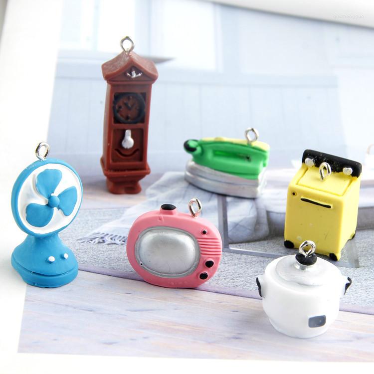 Charms 10pcs 3D Radio Fan Wall Clock European Rice Cooker Resin Pendant DIY Craft Fit For Bracelet Jewelry Finding Handmade
Charms 10pcs 3D Radio Fan Wall Clock European Rice Cooker Resin Pendant DIY Craft Fit For Bracelet Jewelry Finding Handmade
