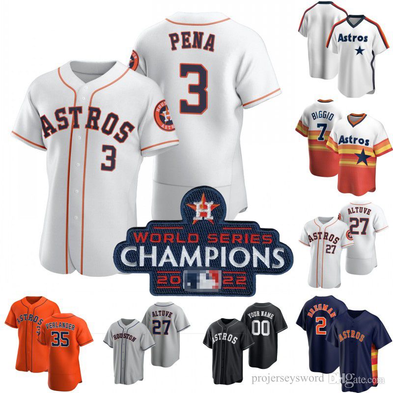 Houston Jeremy Pena Astros 2022 World Series Champions Jersey Justin Verlander Jose Altuve Alex Bregman Yuli Gurriel Yordan Alvarez Luis Gar, Mens cool base city connect
Houston Jeremy Pena Astros 2022 World Series Champions Jersey Justin Verlander Jose Altuve Alex Bregman Yuli Gurriel Yordan Alvarez Luis Gar, Mens cool base city connect
