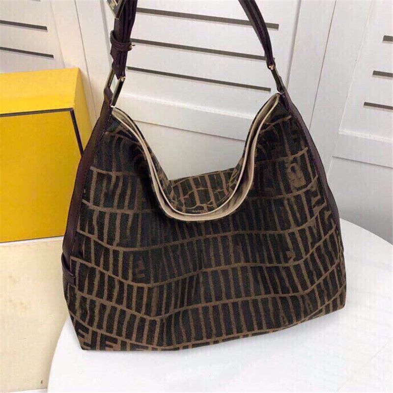 Designer Luxury Zucca Tote Bags Brown Black Baguette Shoulder BAG wonen Handbag Leather Canvas F0812, 1#
Designer Luxury Zucca Tote Bags Brown Black Baguette Shoulder BAG wonen Handbag Leather Canvas F0812, 1#