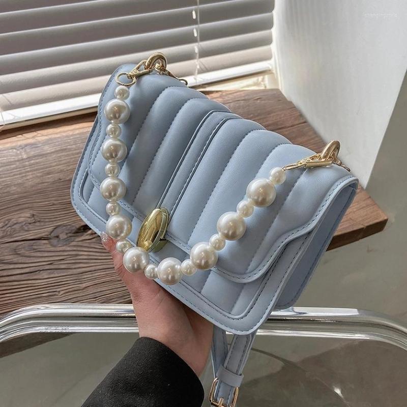 Evening Bags 2022 Candy Color Crossbody Bag For Women Fashion Sac A Main Female Shoulder Handbags And Purses With Pearl Handle, White
Evening Bags 2022 Candy Color Crossbody Bag For Women Fashion Sac A Main Female Shoulder Handbags And Purses With Pearl Handle, White