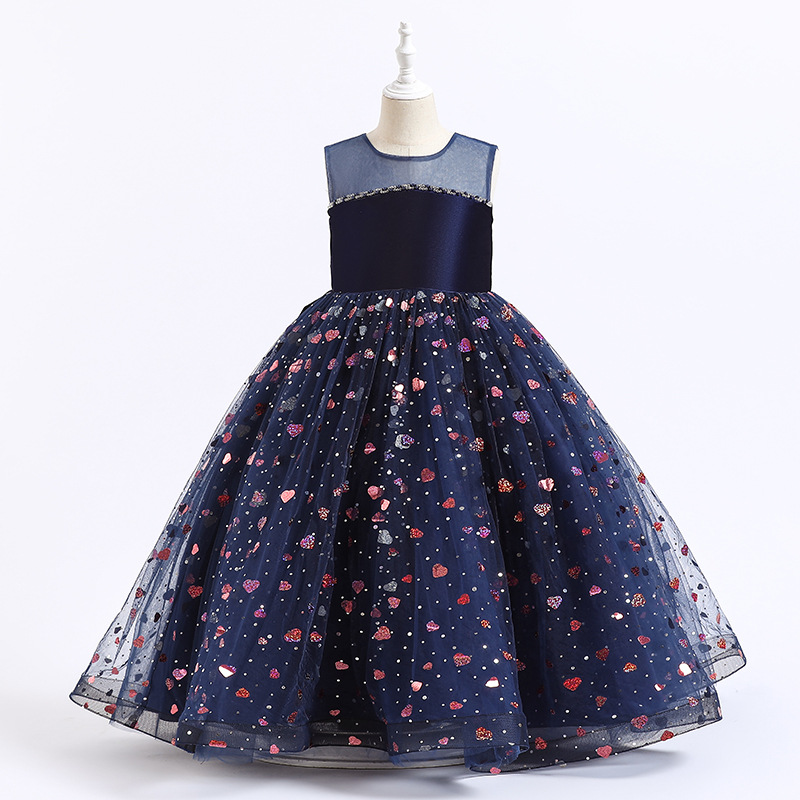 Cute pink Lace Little Kids Flower Girl Dresses Princess Jewel Neck Tulle Applique Puffy Floral Formal Wears Party Communion Pageant Gown