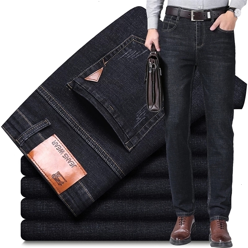 Mens Jeans Autumn MenS Fashion Brand Classic Black Stretch Straight Denim Trousers Male Winter High Quality Clothing 221113, 008 black
Mens Jeans Autumn MenS Fashion Brand Classic Black Stretch Straight Denim Trousers Male Winter High Quality Clothing 221113, 008 black