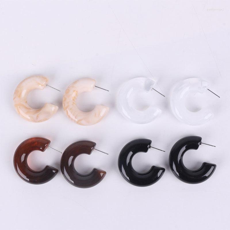 Hoop Earrings UJBOX Factory Wholesale Geometric Semicircular Japanese Korean Black White Acrylic Resin Statement
Hoop Earrings UJBOX Factory Wholesale Geometric Semicircular Japanese Korean Black White Acrylic Resin Statement