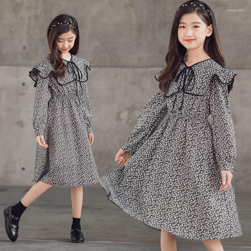 Girl Dresses 4 To 14 Years Teen Girls Floral Dress 2022 Autumn Children Chiffon Baby Kids Fashion Clothing #6620, Black
Girl Dresses 4 To 14 Years Teen Girls Floral Dress 2022 Autumn Children Chiffon Baby Kids Fashion Clothing #6620, Black