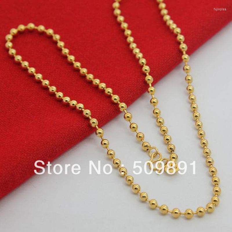 Chains NE1531 Big Fashion 24k Gold Cover 5mm Beaded Chain Necklace Men Jewelry Accessories For Party Annversary Gifts
Chains NE1531 Big Fashion 24k Gold Cover 5mm Beaded Chain Necklace Men Jewelry Accessories For Party Annversary Gifts
