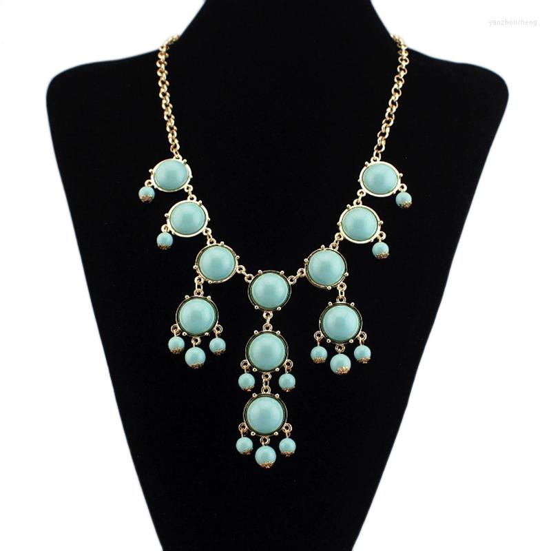 Choker Romantic Bib Necklaces Fashion Jewelry With Bubble Resin Tassels Long Pendant Collars Statement Necklace CE497
Choker Romantic Bib Necklaces Fashion Jewelry With Bubble Resin Tassels Long Pendant Collars Statement Necklace CE497