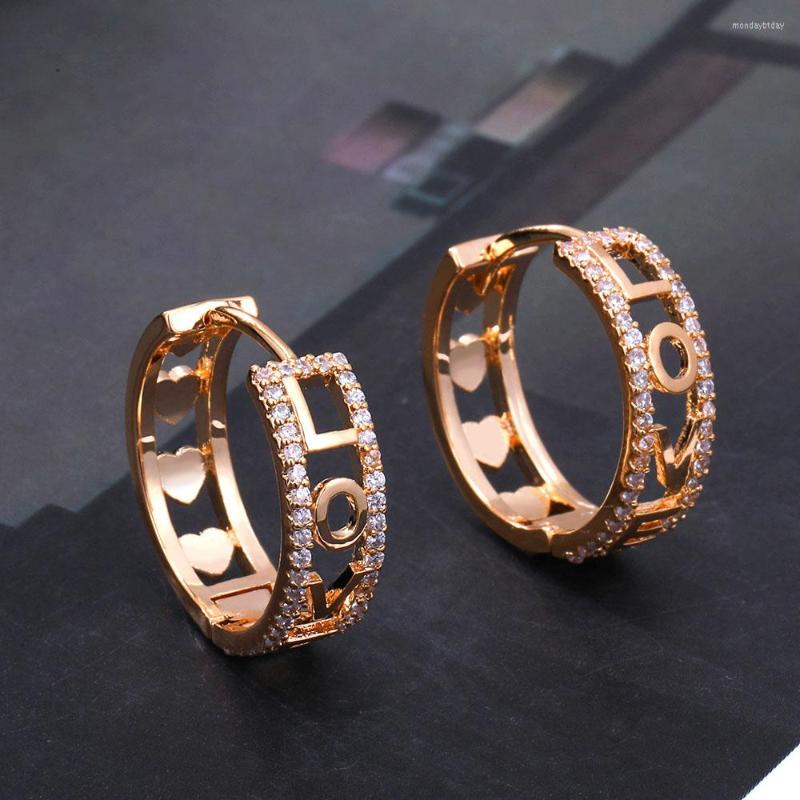 Hoop Earrings Gold Silver Color Small For Women Trendy Heart LOVE Letters CZ Zircon Modern Piercing Huggies Earring Jewelry
Hoop Earrings Gold Silver Color Small For Women Trendy Heart LOVE Letters CZ Zircon Modern Piercing Huggies Earring Jewelry