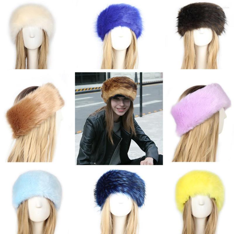 Berets Winter Thick Fluffy Headband Hair Circle Russian Hat Female Fur Elastic Turban Wide Headwear Ski Hats Accessories, Beige
Berets Winter Thick Fluffy Headband Hair Circle Russian Hat Female Fur Elastic Turban Wide Headwear Ski Hats Accessories, Beige