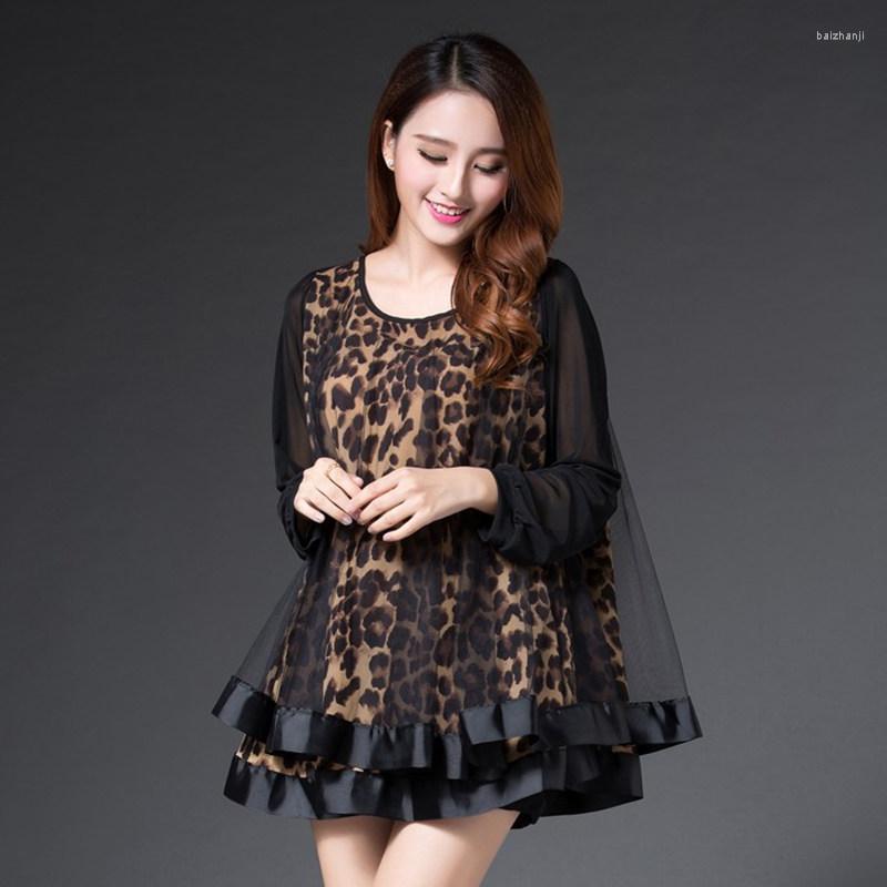 Women's Blouses 2022 Women's Sexy Top Girls Autumn Spring Fashion Leopard Print Chiffon Shirts Sleeve Black Plus Size -4 XL #H667, Picture shown
Women's Blouses 2022 Women's Sexy Top Girls Autumn Spring Fashion Leopard Print Chiffon Shirts Sleeve Black Plus Size -4 XL #H667, Picture shown