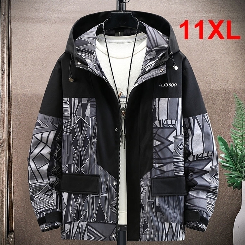 Mens Jackets Plus Size 10XL 11XL Men Hip Hop Streetwear Patchwork Coat Male Hooded Big 221112, As picture
Mens Jackets Plus Size 10XL 11XL Men Hip Hop Streetwear Patchwork Coat Male Hooded Big 221112, As picture