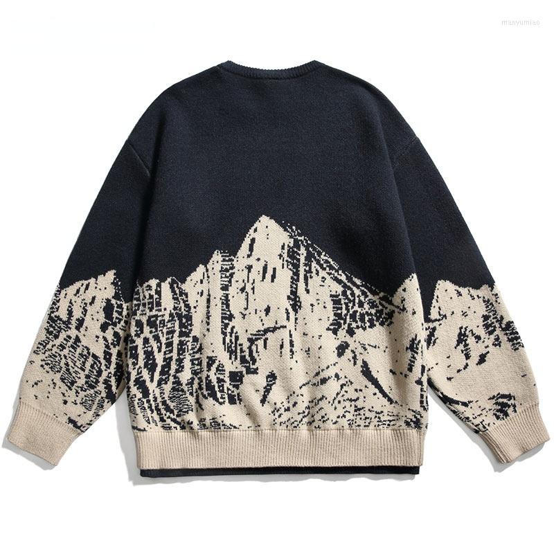 Men's Sweaters Mens Vintage Winter Warm Knitted Mountain Pullover Jumpers Streetwear Autumn Harajuku Fashion Casual Loose Knitwear, Beige
Men's Sweaters Mens Vintage Winter Warm Knitted Mountain Pullover Jumpers Streetwear Autumn Harajuku Fashion Casual Loose Knitwear, Beige