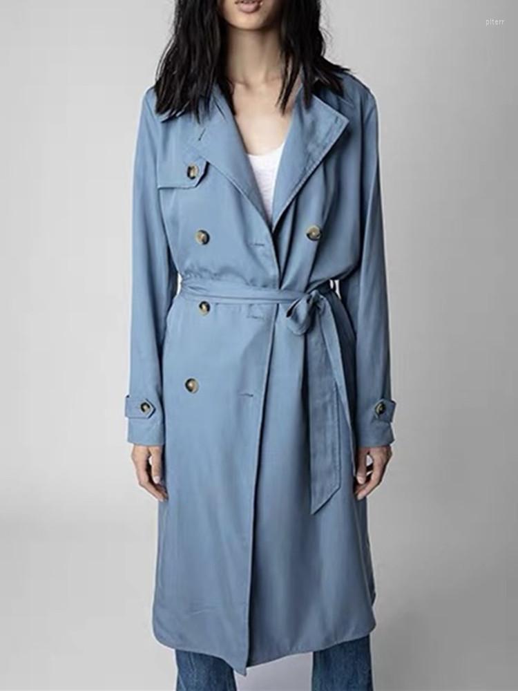 Women's Trench Coats Women Coat 2022 Autumn Winter Embroidery Letter Windbreaker Lace-up Turn-down Collar Double Breasted Female Jacket
Women's Trench Coats Women Coat 2022 Autumn Winter Embroidery Letter Windbreaker Lace-up Turn-down Collar Double Breasted Female Jacket