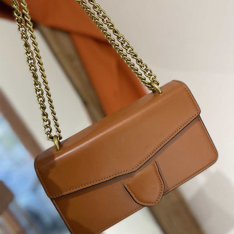 designer bags leather crossbody Bag classic fashion gold chain shoulder bags woman handbags luxury wallets tote purses womens handbag cross body totes wholesale, Black
designer bags leather crossbody Bag classic fashion gold chain shoulder bags woman handbags luxury wallets tote purses womens handbag cross body totes wholesale, Black