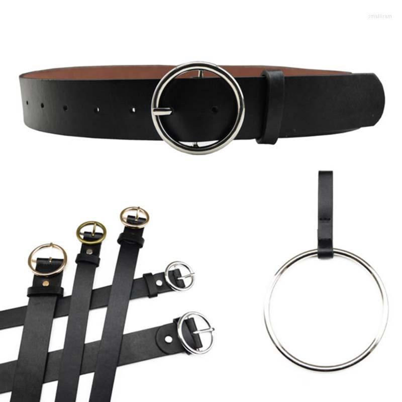 Belts Women Black Belt Small Fashion Retro Metal Round Simple Style Pu Leather Clothing Accessories F0224
Belts Women Black Belt Small Fashion Retro Metal Round Simple Style Pu Leather Clothing Accessories F0224