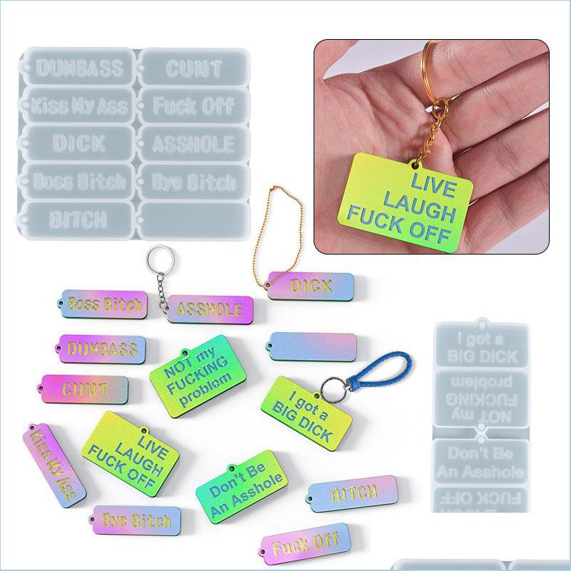 Molds Swear Word Keychain Mold Funny Pendant Sile Resin Casting Mod For Diy Jewlery Lage Tag Drop Delivery Jewelry Tools Equipment Dhzkm
Molds Swear Word Keychain Mold Funny Pendant Sile Resin Casting Mod For Diy Jewlery Lage Tag Drop Delivery Jewelry Tools Equipment Dhzkm