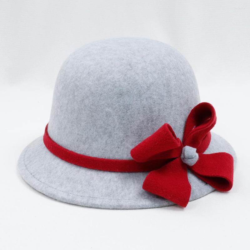 Berets 2022 Autumn Winter Fedoras Women Hat Elegant Vintage Bowknot Wool Ladies Dome Felt Wedding Jazz Cap Bowler, White
Berets 2022 Autumn Winter Fedoras Women Hat Elegant Vintage Bowknot Wool Ladies Dome Felt Wedding Jazz Cap Bowler, White