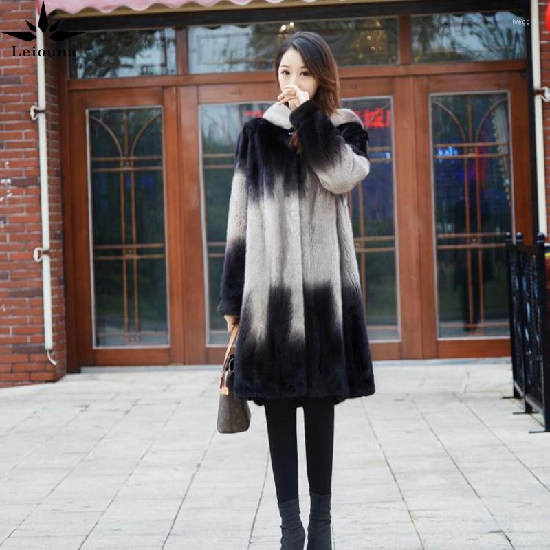 Women's Fur Leiouna Plus Size 4XL 2022 Fashion Winter Velvet Coat Women Hooded Medium Faux Mink Parka Female Warm Overcoat, Photo color
Women's Fur Leiouna Plus Size 4XL 2022 Fashion Winter Velvet Coat Women Hooded Medium Faux Mink Parka Female Warm Overcoat, Photo color