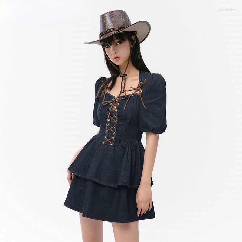 Casual Dresses YOCALOR Streetwear Cowboy Chic And Elegant Woman Denim Dress For Women Y2K Harajuku Vintage Mini Skater Gothic
Casual Dresses YOCALOR Streetwear Cowboy Chic And Elegant Woman Denim Dress For Women Y2K Harajuku Vintage Mini Skater Gothic
