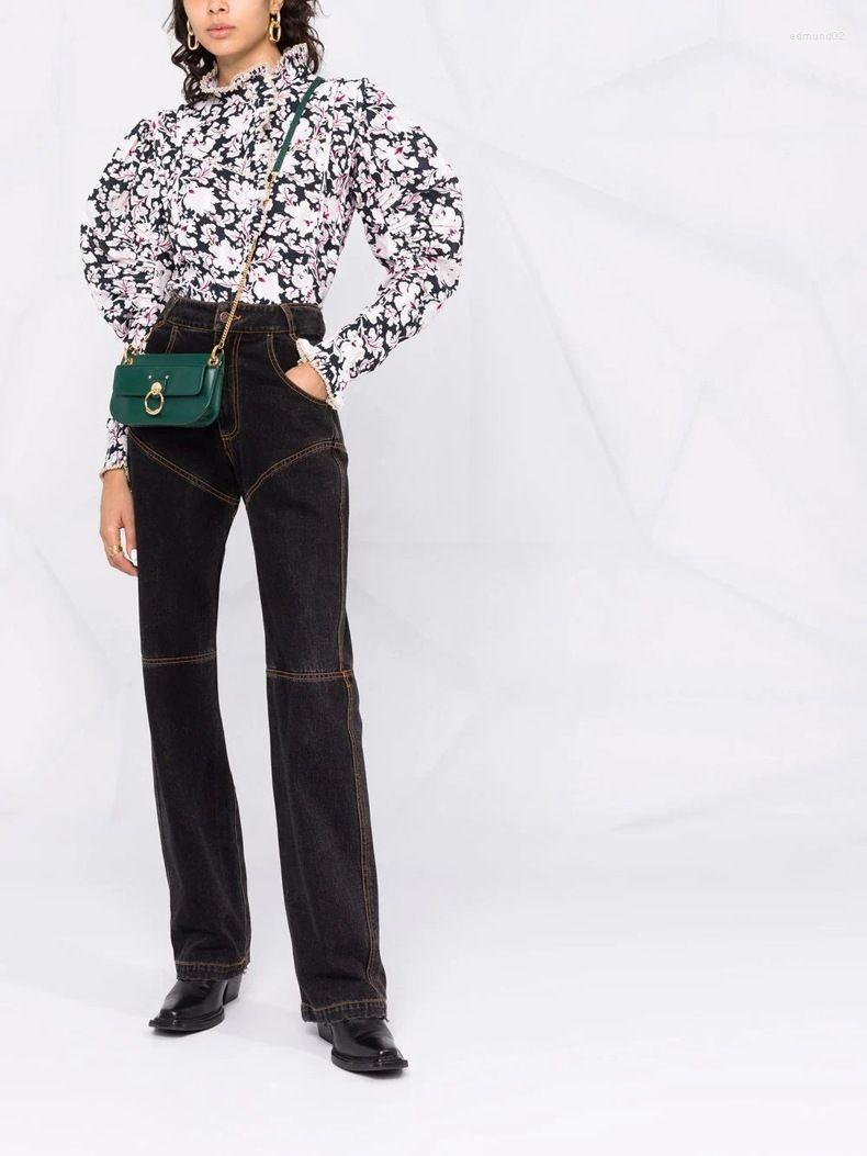 Women's Blouses Women Retro Floral Print Shirts 2022 Autumn Ladies Stand-up Collar Ruffled Loose Casual Long Sleeve Elegant Blouse
Women's Blouses Women Retro Floral Print Shirts 2022 Autumn Ladies Stand-up Collar Ruffled Loose Casual Long Sleeve Elegant Blouse
