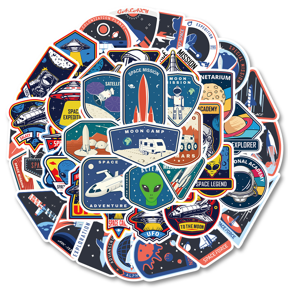 50PCS Mixed Skateboard Stickers Cartoon Astronaut For Car Laptop Ipad Bicycle Motorcycle Helmet PS4 Phone Kids Toys DIY Decals Pvc Water Bottle Sticker, Multi colors
50PCS Mixed Skateboard Stickers Cartoon Astronaut For Car Laptop Ipad Bicycle Motorcycle Helmet PS4 Phone Kids Toys DIY Decals Pvc Water Bottle Sticker, Multi colors