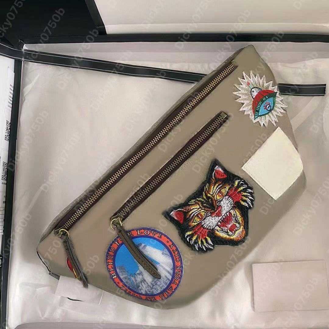 Waist Bag Luxury Designer Bags Women Fashion Bumbag Tiger Embroidery Fanny Pack Special Canvas Lady Cross Body Bag Retro UFO Pattern, Brown with tiger
Waist Bag Luxury Designer Bags Women Fashion Bumbag Tiger Embroidery Fanny Pack Special Canvas Lady Cross Body Bag Retro UFO Pattern, Brown with tiger