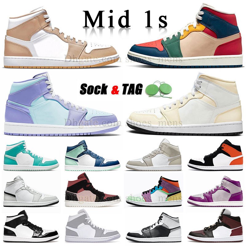 Jumpman 1 Mid Mid Coconut Milk Bsaketball Shoes Designer 1s Sneaker Trainer Mids Tan Gum SE Pine Green Multicolor Blue Mint Tan Gum Split Black White Shadow Size us 12 13, M17 36-46 mid multi-color
Jumpman 1 Mid Mid Coconut Milk Bsaketball Shoes Designer 1s Sneaker Trainer Mids Tan Gum SE Pine Green Multicolor Blue Mint Tan Gum Split Black White Shadow Size us 12 13, M17 36-46 mid multi-color