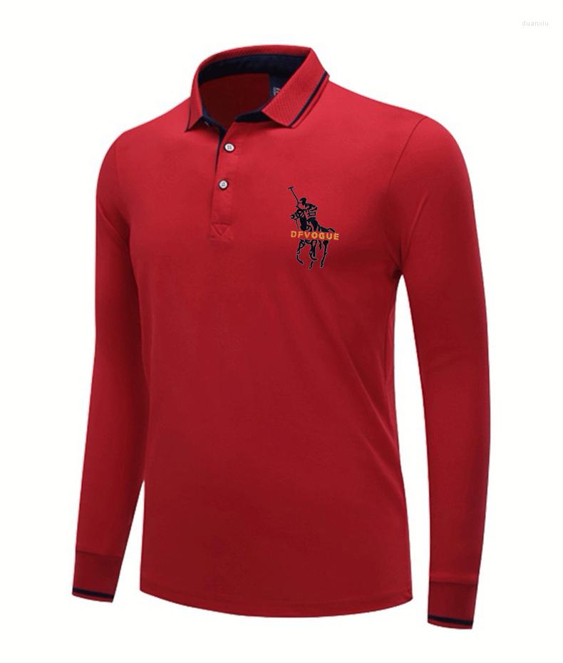 Men' Polos High Quality Cotton Polo Shirt For Men 2022 Spring And Autumn Long Sleeve Business Casual Embroidered Logo Top F, 1878blue-red-cx
Men' Polos High Quality Cotton Polo Shirt For Men 2022 Spring And Autumn Long Sleeve Business Casual Embroidered Logo Top F, 1878blue-red-cx