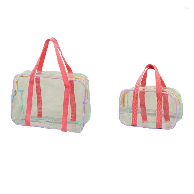 Cosmetic Bags Women's Bag Tote Makeup Cosmetics Shoulder Messenger Beach Transparent High-capacity Swim Summer Storage Handbag, Picture shown
Cosmetic Bags Women's Bag Tote Makeup Cosmetics Shoulder Messenger Beach Transparent High-capacity Swim Summer Storage Handbag, Picture shown