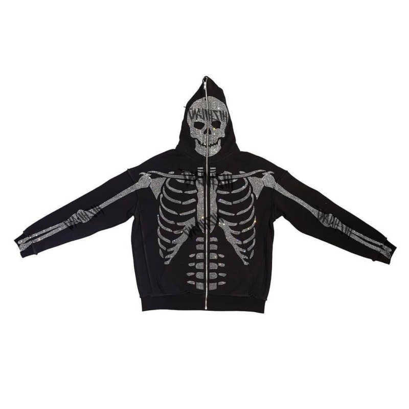 American y2k sweatshirt designer hooded sweater Womens thin loose cardigan jacket Versatile zipper coat Fashion couple Hip Hop 3D printing, Black 
American y2k sweatshirt designer hooded sweater Womens thin loose cardigan jacket Versatile zipper coat Fashion couple Hip Hop 3D printing, Black