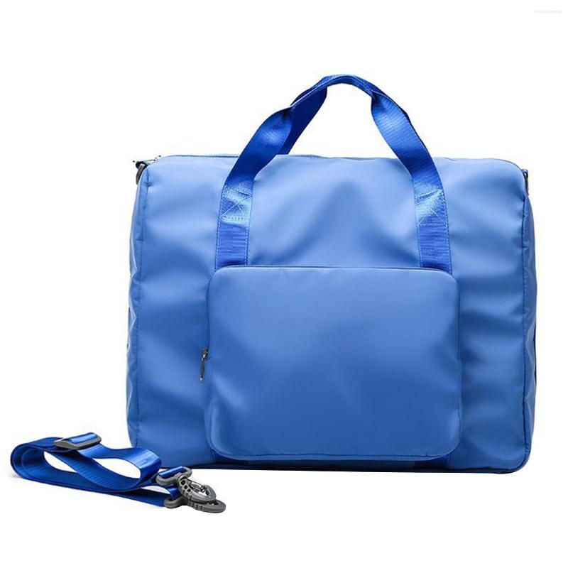 Duffel Bags Packable Travel Bag Sports Tote Gym Big Capacity Oxford Fabric With Shoulder Strap For S, Blue
Duffel Bags Packable Travel Bag Sports Tote Gym Big Capacity Oxford Fabric With Shoulder Strap For S, Blue