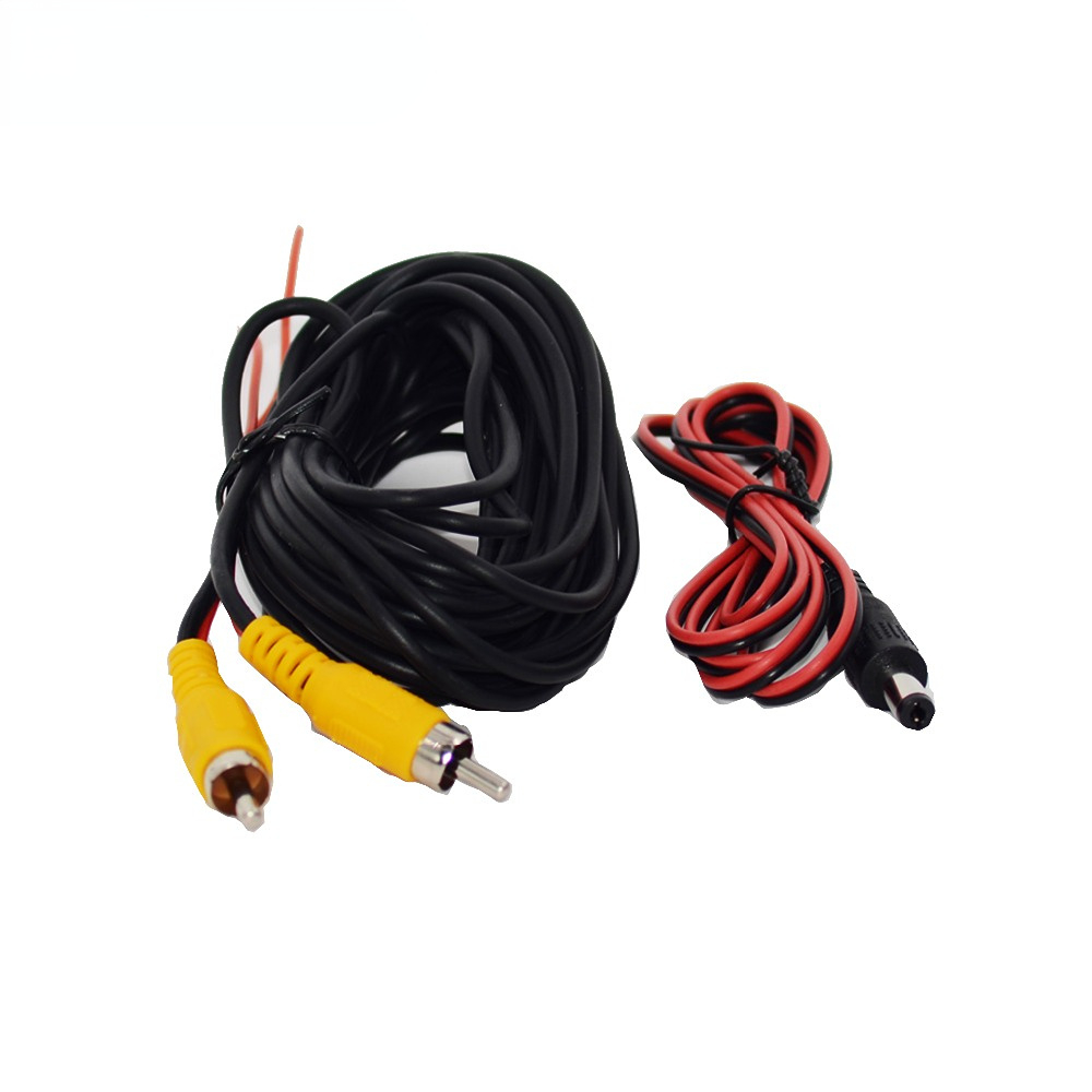 New Wire Cable RCA Video Cable 10M for Rear View Camera 10 15 20M RCA Video Cable Car Reverse Rear View Parking Camera