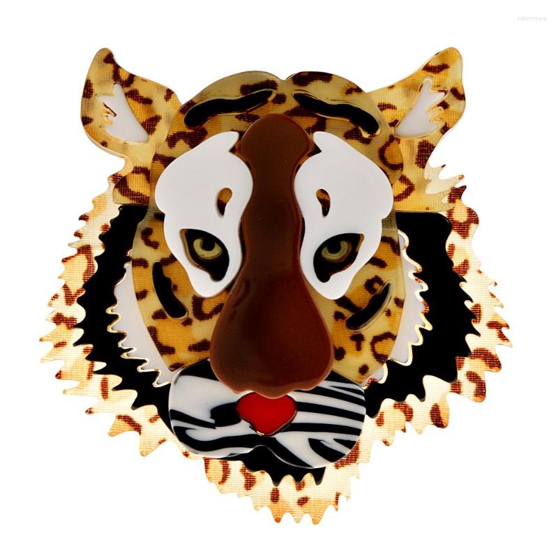 Brooches CINDY XIANG Acrylic Tiger Brooch Pin Fashion Acetate Fiber Jewelry Animal Design Coat Accessories High Quality 2022
Brooches CINDY XIANG Acrylic Tiger Brooch Pin Fashion Acetate Fiber Jewelry Animal Design Coat Accessories High Quality 2022