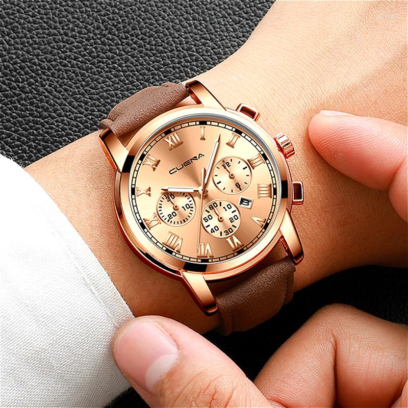 Wristwatches 2022 Fashion Geneva Big Dial Military Quartz Men Watch Leather Sport Watches High Quality Clock Wristwatch Montre Homme
Wristwatches 2022 Fashion Geneva Big Dial Military Quartz Men Watch Leather Sport Watches High Quality Clock Wristwatch Montre Homme