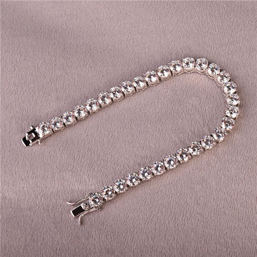 3mm 4mm Mens Double A Cubic Zirconia Tennis Bracelet Chain Hip Hop Jewelry Iced Out Finish 1 Row Sliver Gold CZ Bracelet Link261N
3mm 4mm Mens Double A Cubic Zirconia Tennis Bracelet Chain Hip Hop Jewelry Iced Out Finish 1 Row Sliver Gold CZ Bracelet Link261N