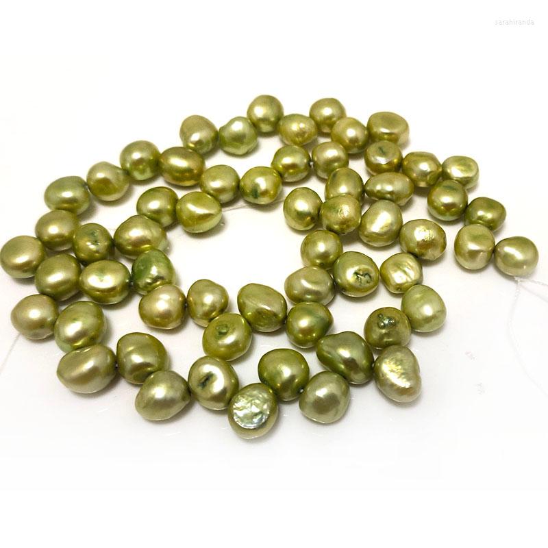 Choker 16 Inches 8-9mm Green Natural High Luster Side Drilled Flat Baroque Pearl Loose Strand
Choker 16 Inches 8-9mm Green Natural High Luster Side Drilled Flat Baroque Pearl Loose Strand